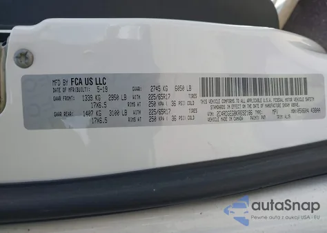 2019 Dodge Grand Caravan Gt from USA, damaged, VIN 2C4RDGEG8KR692186